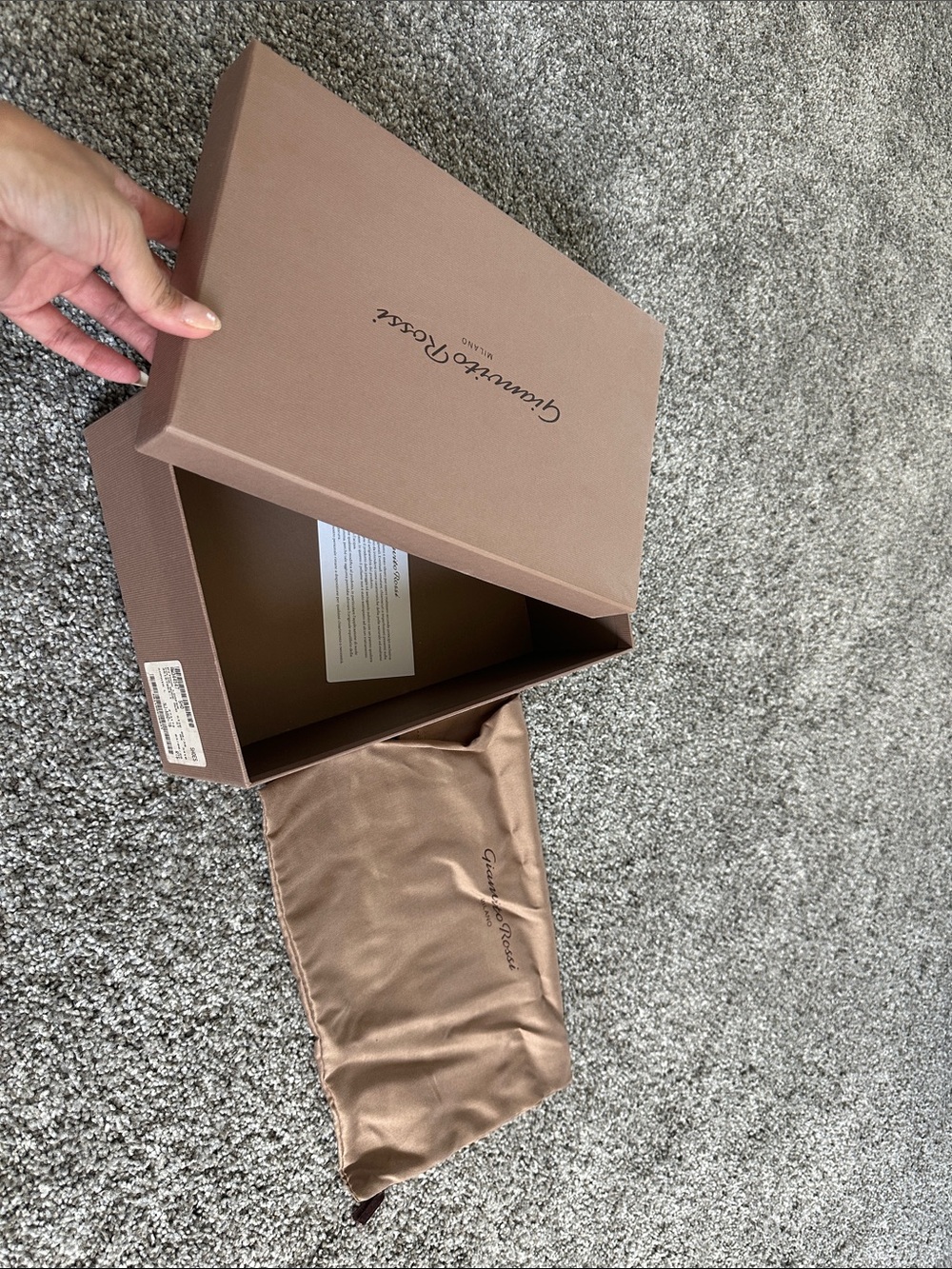 Gianvito Rossi shoe box